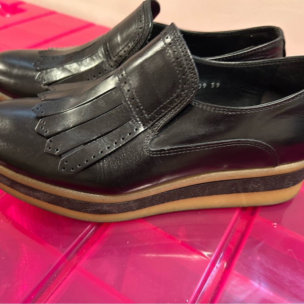 Black designer shoes